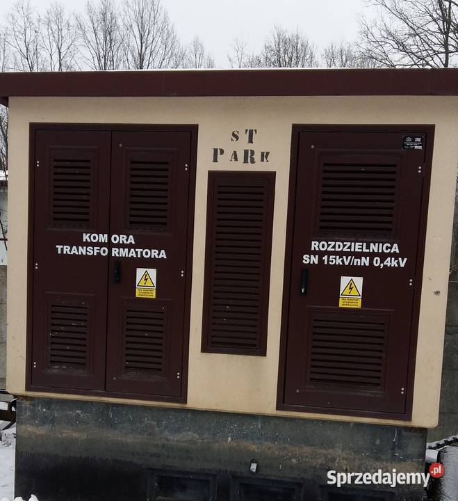 Stacja kontenerowa transformatorowa MRwb2pp Warszawa