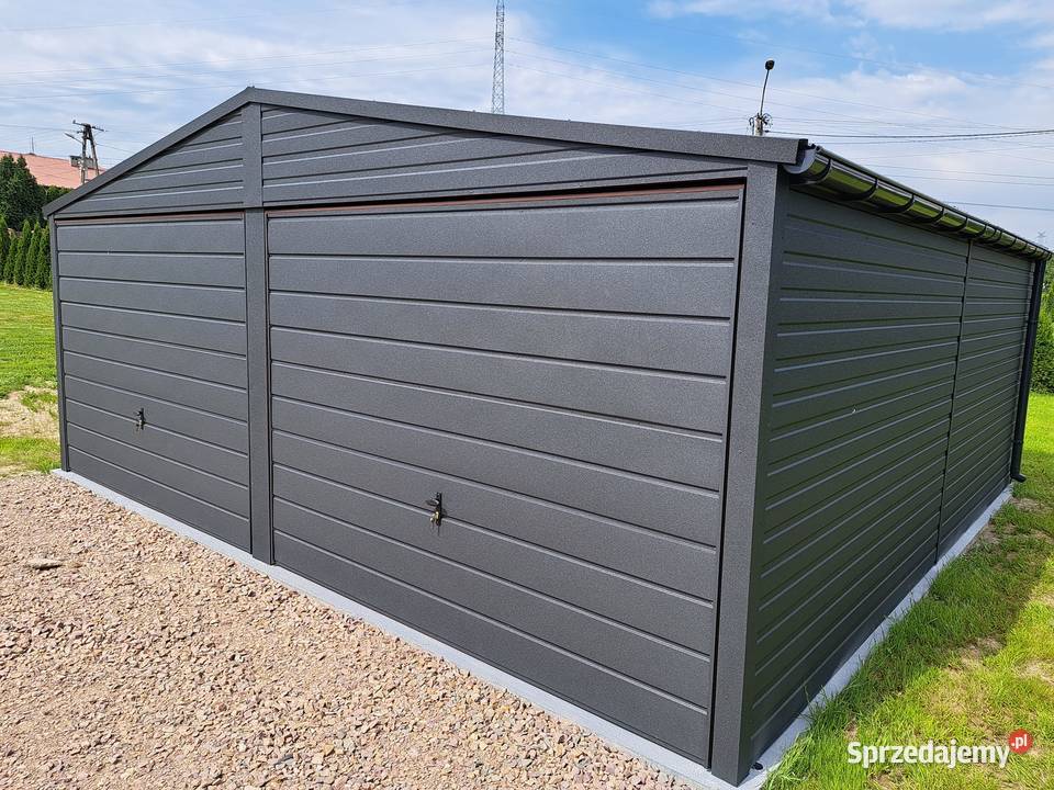 Garaż garaże blaszane profil zamknięty producent Brodnica