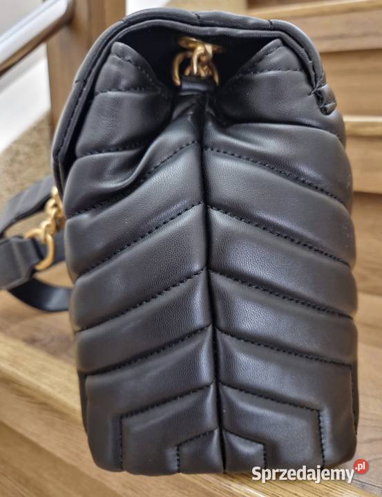 Torebka Ysl Loulou czarna a5 dwie przegrody wielkopolskie Września