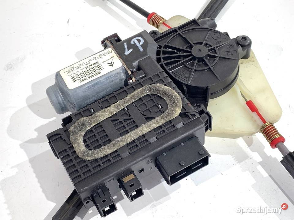 PODNOŚNIK SZYBY LEWY PRZÓD CITROEN C4 PICASSO I