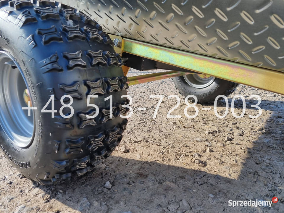 Przyczepa z wywrotem ATV 500 Kellfri Gołaczewy