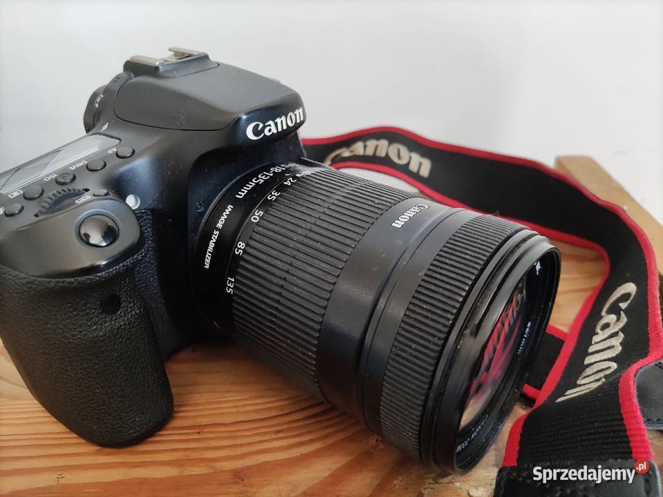 Lustrzanka Canon EOS 70D ZESTAW Kraków