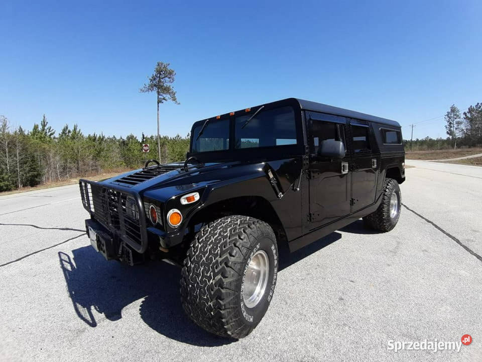 Hummer H1 Special Edition 350v8 Black Humvee 4x4 Sulechów