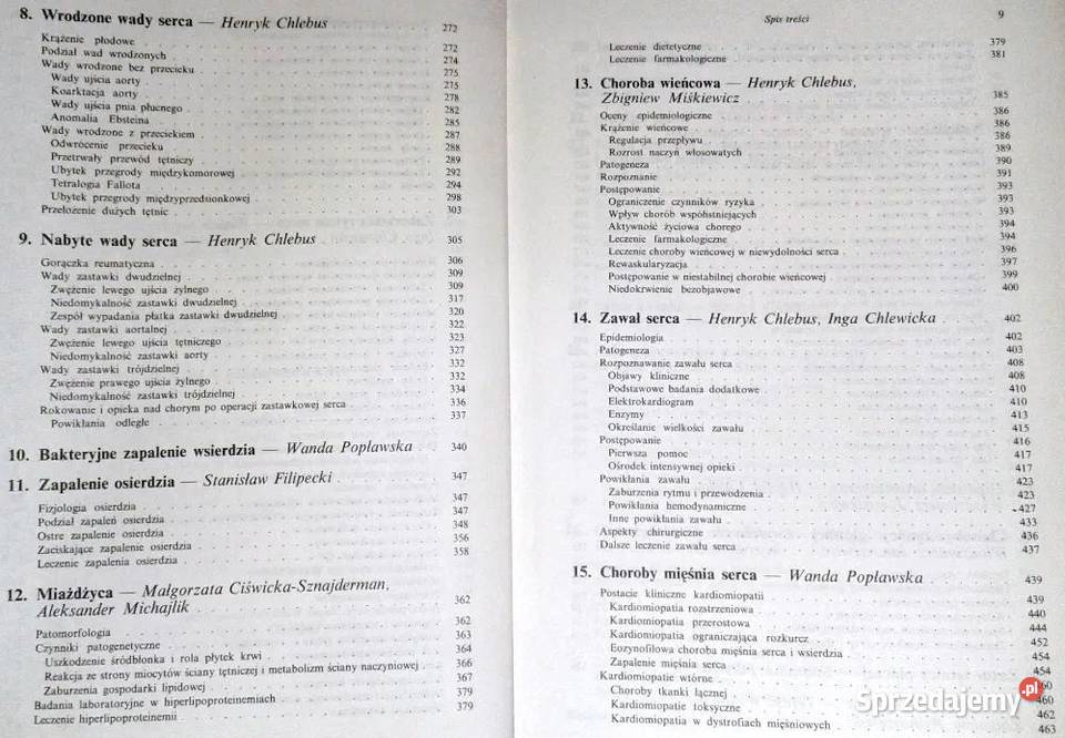 Zarys kardiologii Henryk Chlebus Włodzimierz Chełm