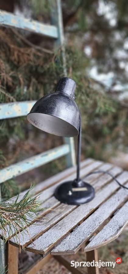 Lampka biurkowa z lat 50tych PRL mazowieckie