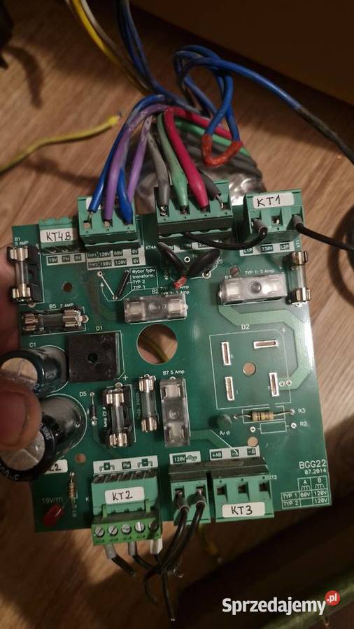 BGG22 płyta PCB AUTINOR z transformatorem TST Poznań