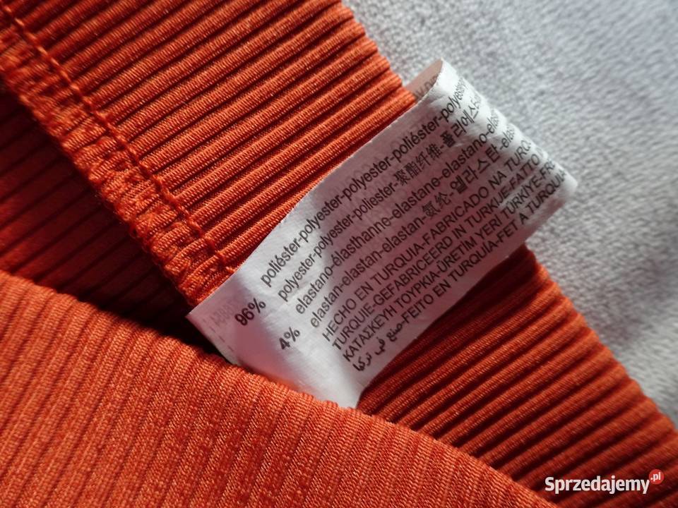 Bershka elegancka Ceglana spódnica dzianinowa Rozmiar 36(S) Nowy Sącz