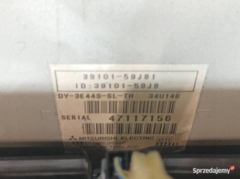 RADIO 3910159J81 Suzuki Liana I 20012007 świętokrzyskie