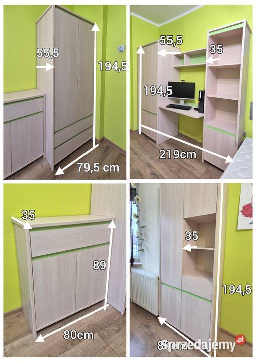 Komplet mebli młodzieżowych Numlock Kędzierzyn-Koźle