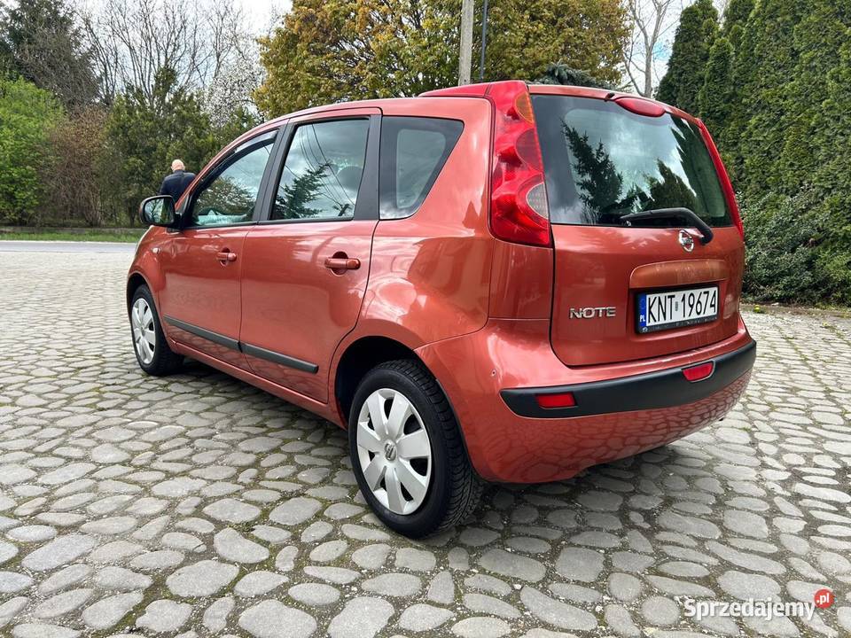 Nissan Notę 14 benzyna 20064r Salon Polska ABS Rzeszów