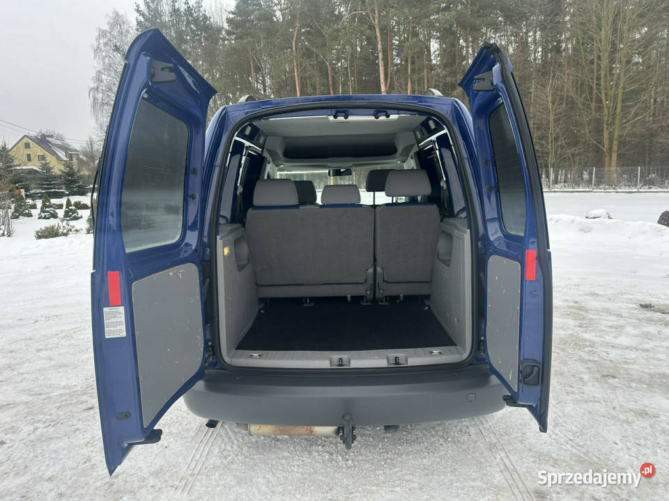 Volkswagen Caddy Stan zadbany III 2004 elektryczne lusterka Lipówki