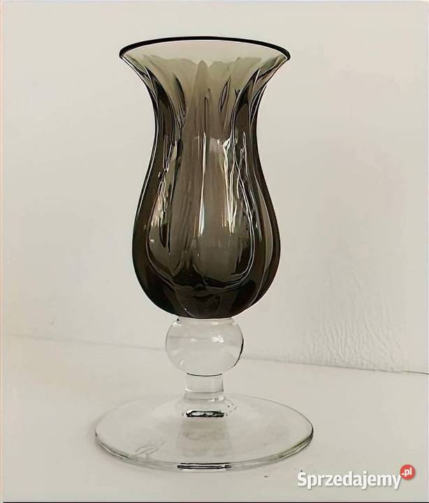 Świecznik szklany Rosenthal lata 60