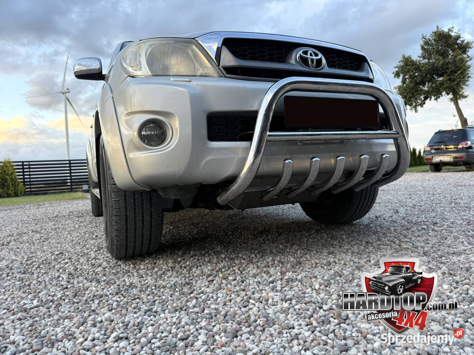 Orurowanie Przednie Niskie Kły Toyota Hilux Stal Orurowanie warmińsko-mazurskie Pasłęk