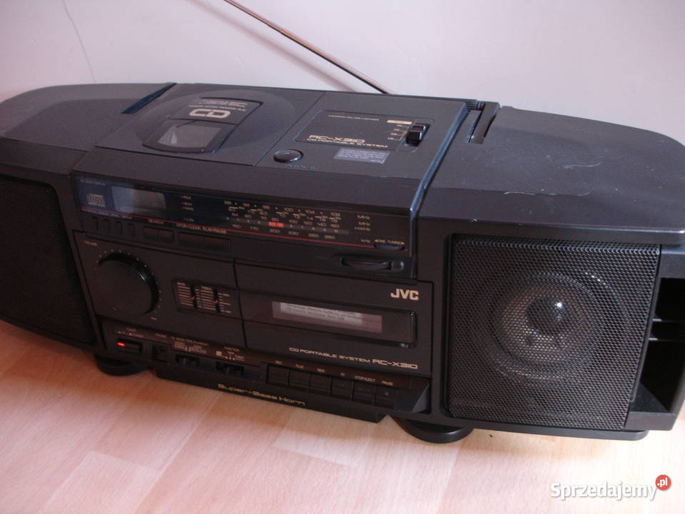 Radiomagnetofon JVC RCX310