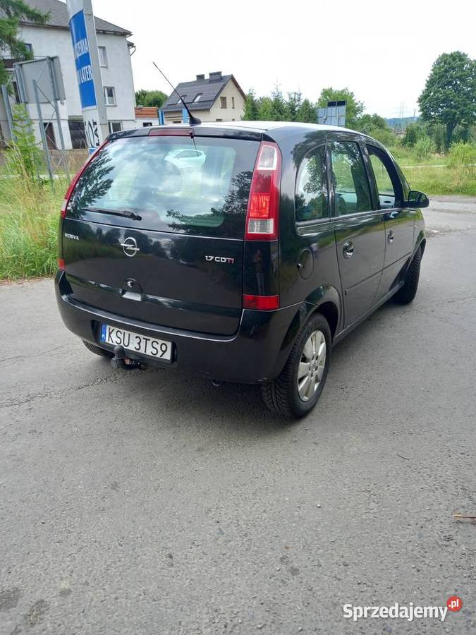 Meriva 17 CDTI klimatyzacja 2003 manualna Łodygowice