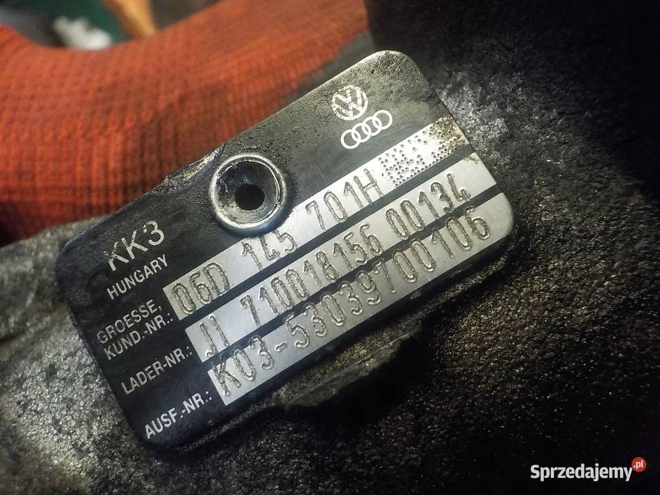 A4 GOLF LEON ALTEA 20 TFSI 08r 200 BWE turbina mazowieckie Suków