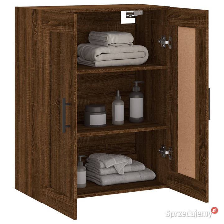 Szafka wisząca brązowy dąb 695x34x90 WM830411 mazowieckie Warszawa