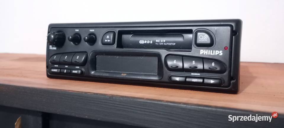 Stare radio samochodowe Philips RC216 VW Opel Sprzęt audio fabryczny dolnośląskie Wrocław