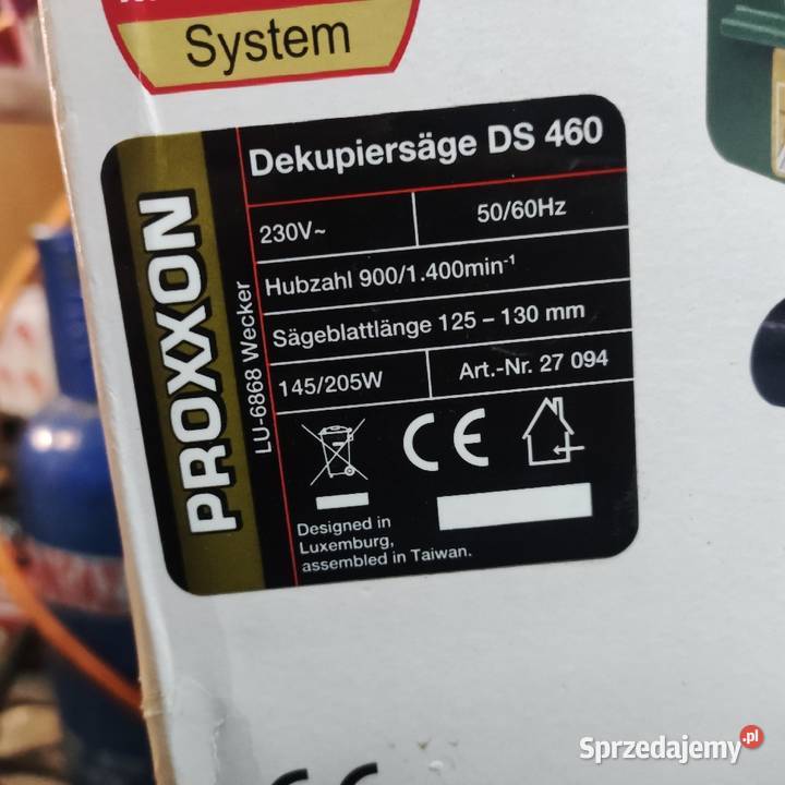 Wyrzynarka Proxxon DS 460 mazowieckie Radom