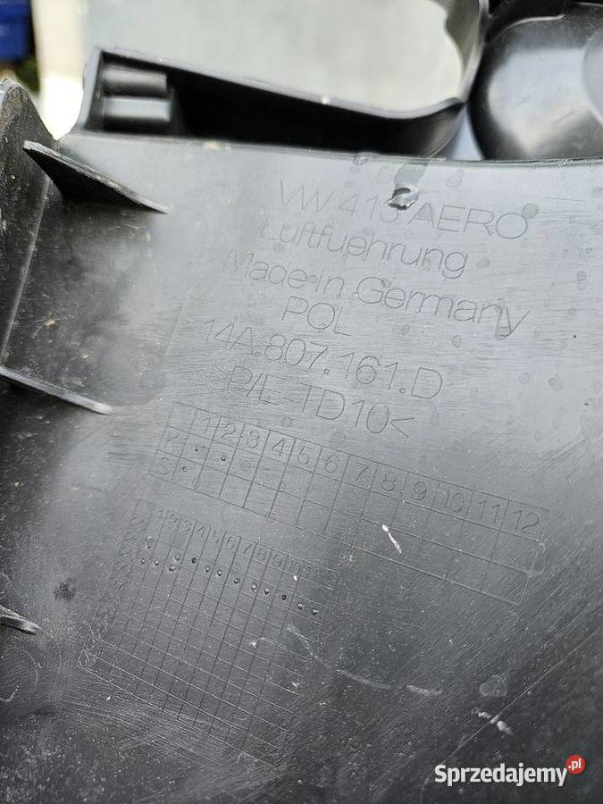 VW ID7 ID7 ŚLIZG LEWY ZDERZAKA PRZÓD PRZEDNI osobowe sprzedam