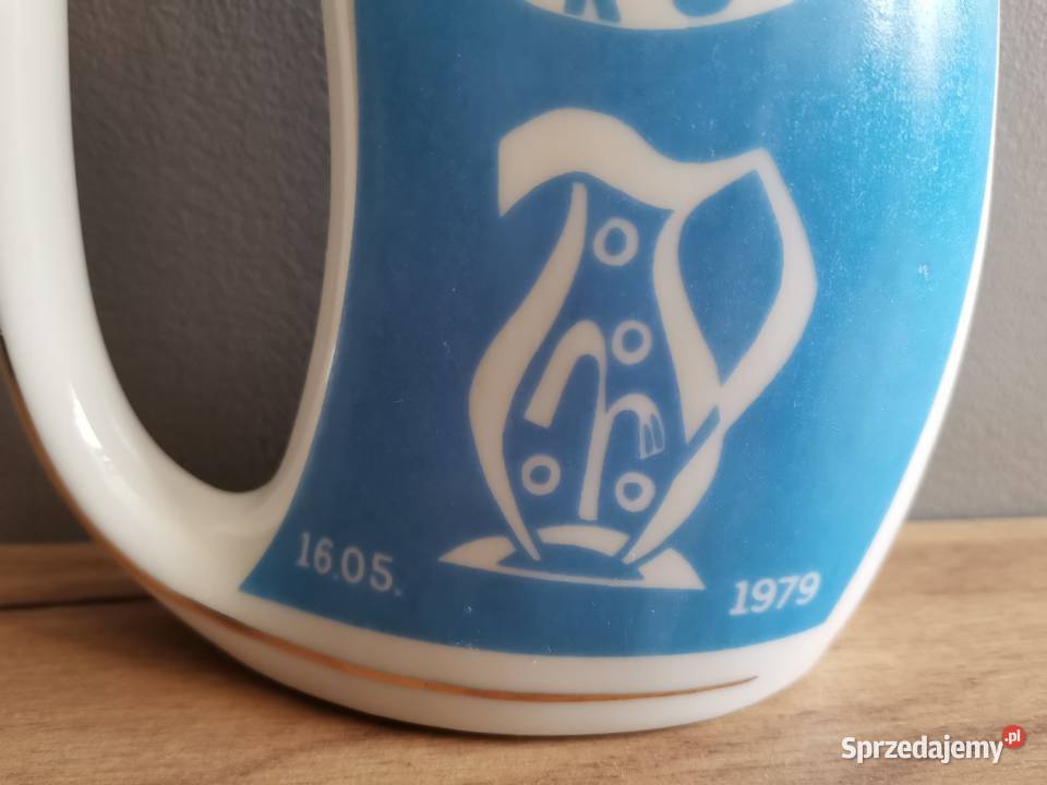 Stara pijałka porcelana Ćmielów Wyścig Pokoju śląskie Katowice sprzedam