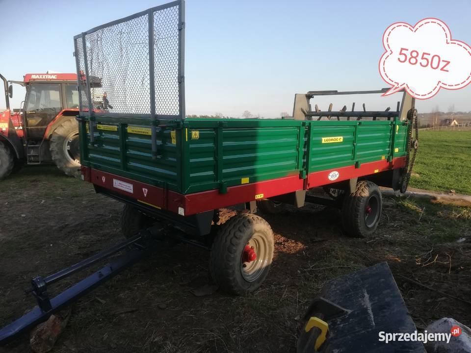 Rozrzutnik 2osowy Rozrzutniki obornika Sierakowice