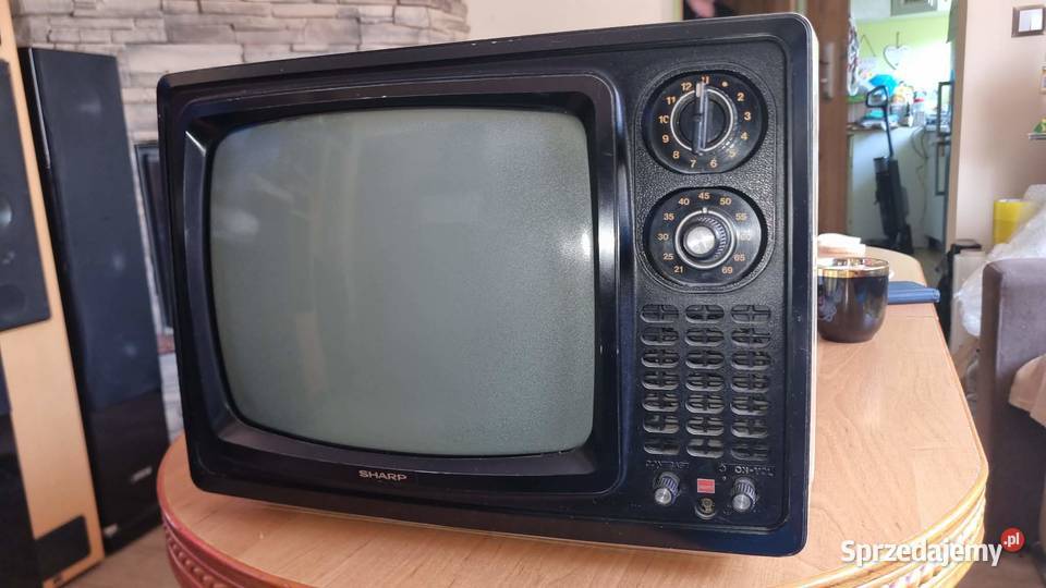Zabytkowy telewizor Sharp 12P32G 12 Vintage łódzkie Warta sprzedam