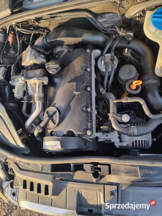 Silnik kompletny 19 tdi BRB Audi a4 b7 Bodzentyn