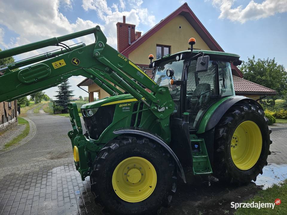 John deere 6095 RC John Deere lubelskie Grabów Szlachecki