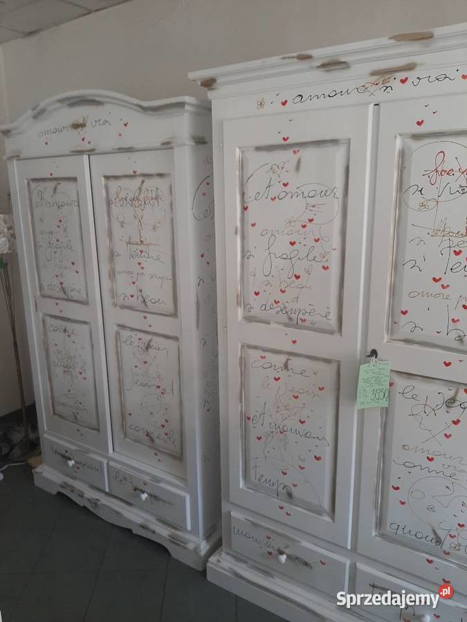szafa biała 2wu drzwiowa przesuwane produkcja
