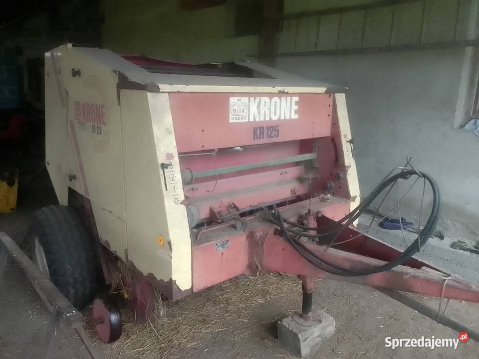 Prasa rolująca Kr125 nieuszkodzony śląskie