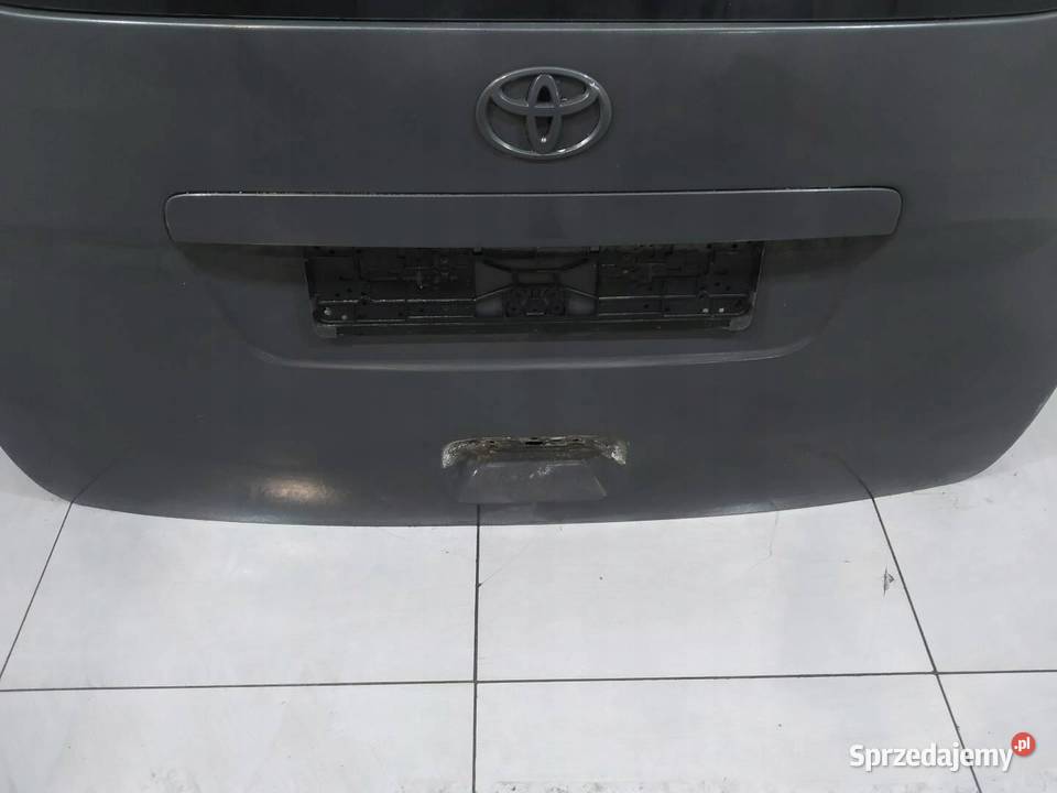 KLAPA TYŁ Toyota ProAce II 2016 Klapy bagażnika