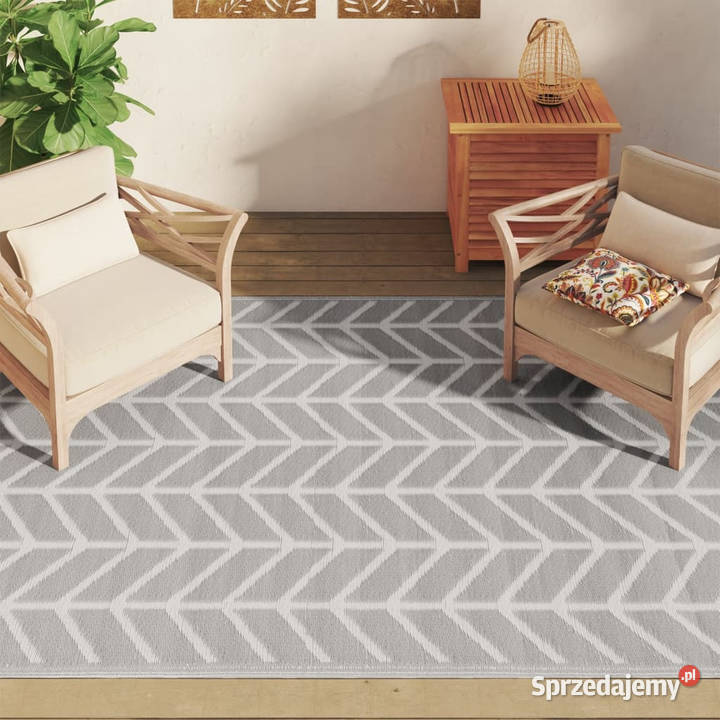 Dywan na zewnątrz szary 160x230 PP WM368543 Warszawa sprzedam