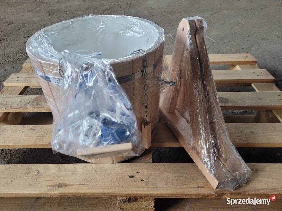 Wiadro prysznicowe do sauny i łaźni podlaskie Białystok