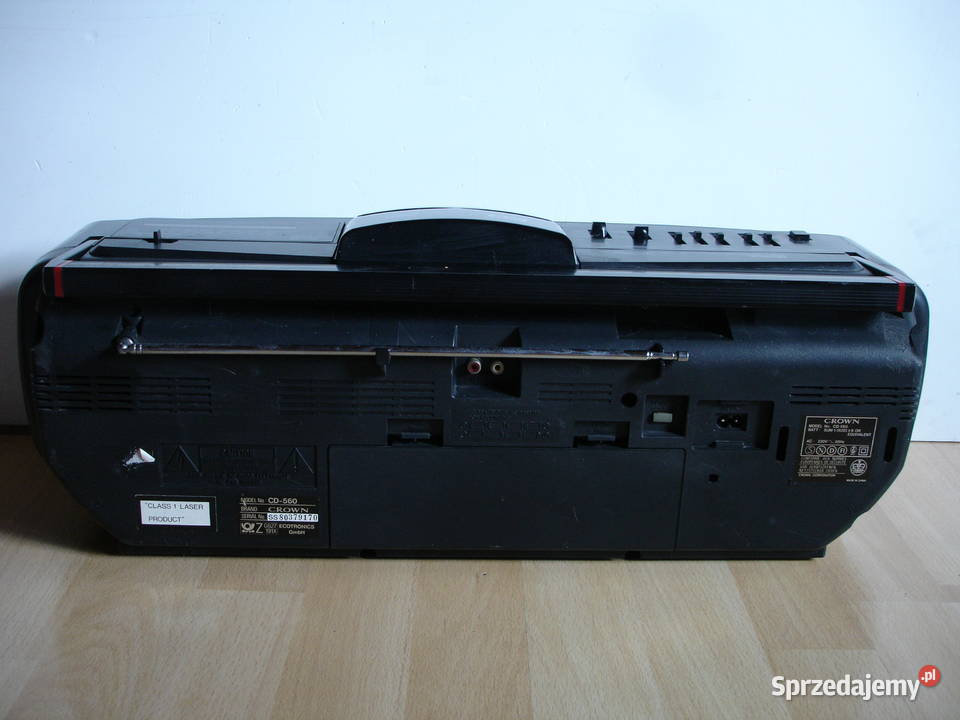 Radiomagnetofon CROWN CD560 Zielona Góra