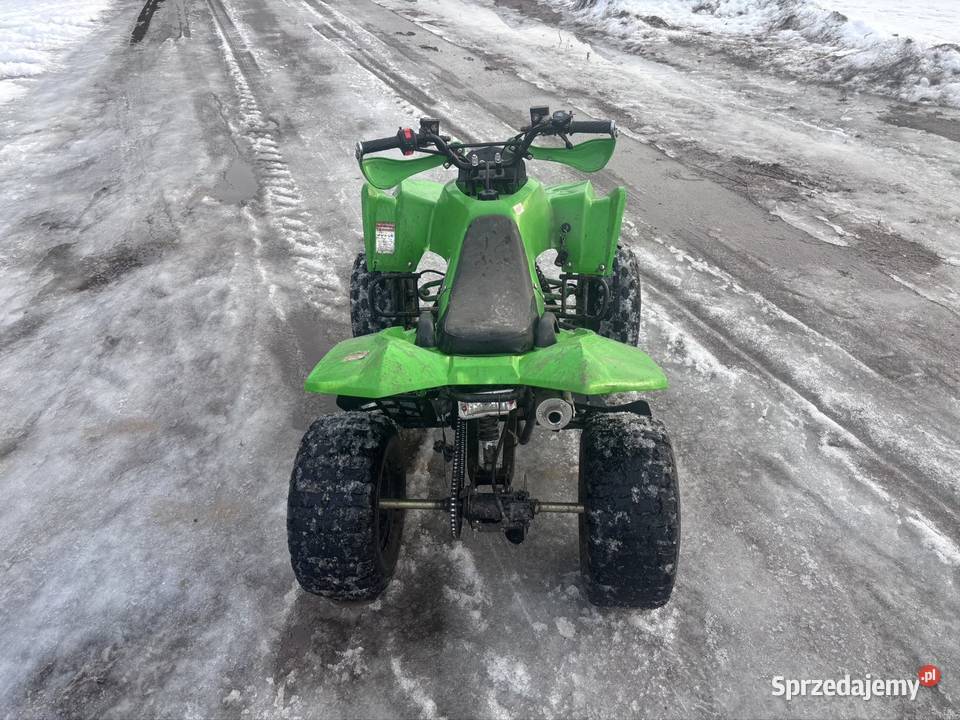 Quad Bombardier 125 zielony 500km Białystok