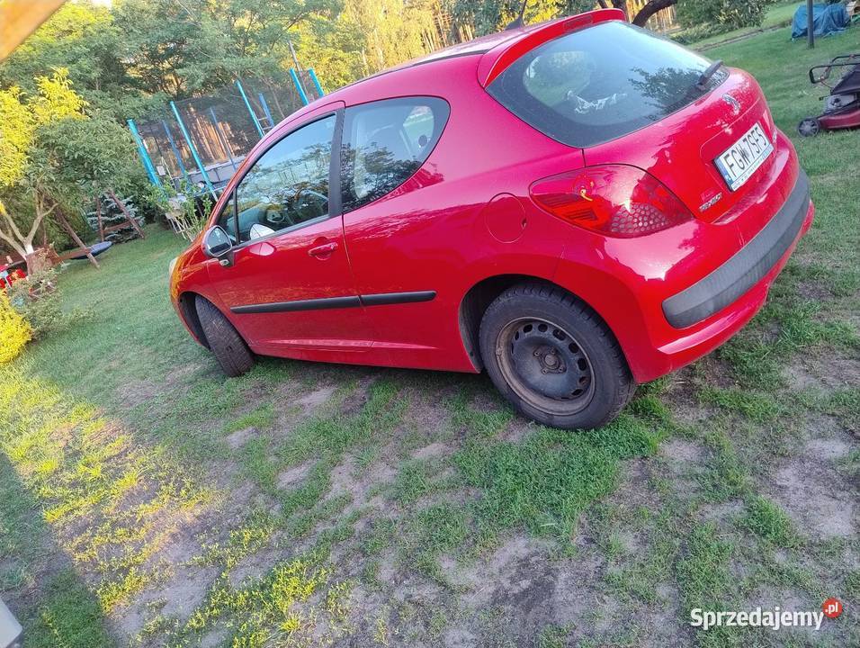 Peugeot 207 2009r zamiana odtwarzacz DVD Krosno Odrzańskie
