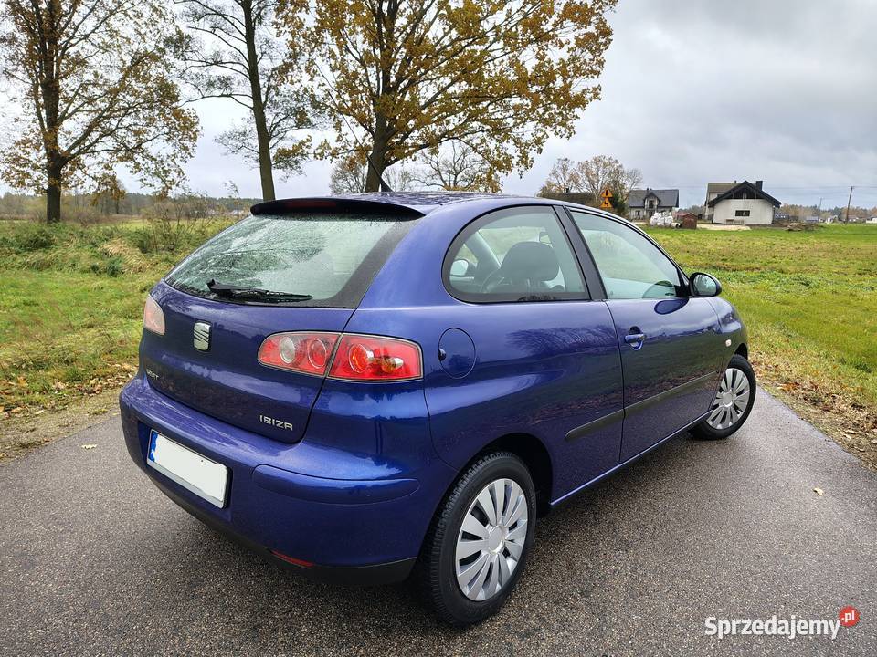 Seat Ibiza III 2005r Klima 4400 benzyna Ostrołęka sprzedam