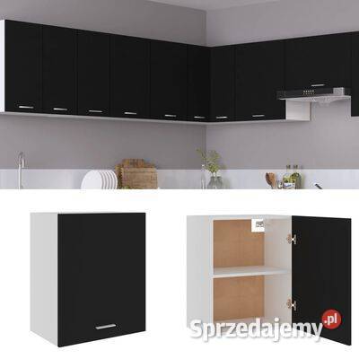 Szafka wisząca czarna 50x31x60 materiał Warszawa sprzedam