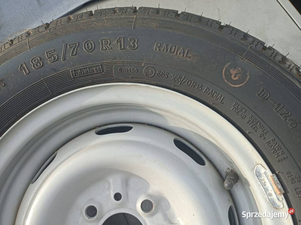 Nowe koło polonez fiat Stomil Dębica 185 r13 mazowieckie Pionki