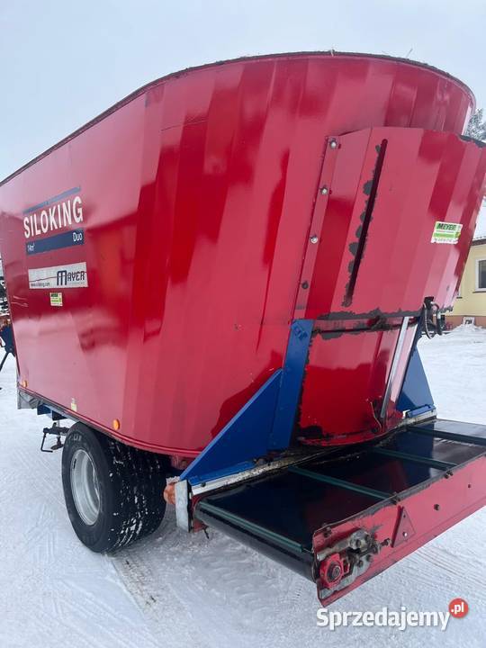 Wóz paszowy Siloking Duo 14 m3 paszowóz Kuhn