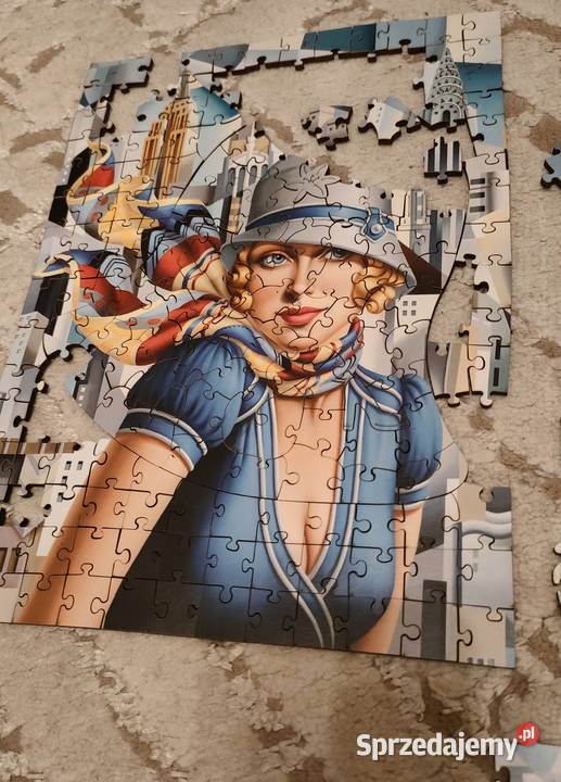 drewniane puzzle Trefl 200 elementów Summer in Warszawa