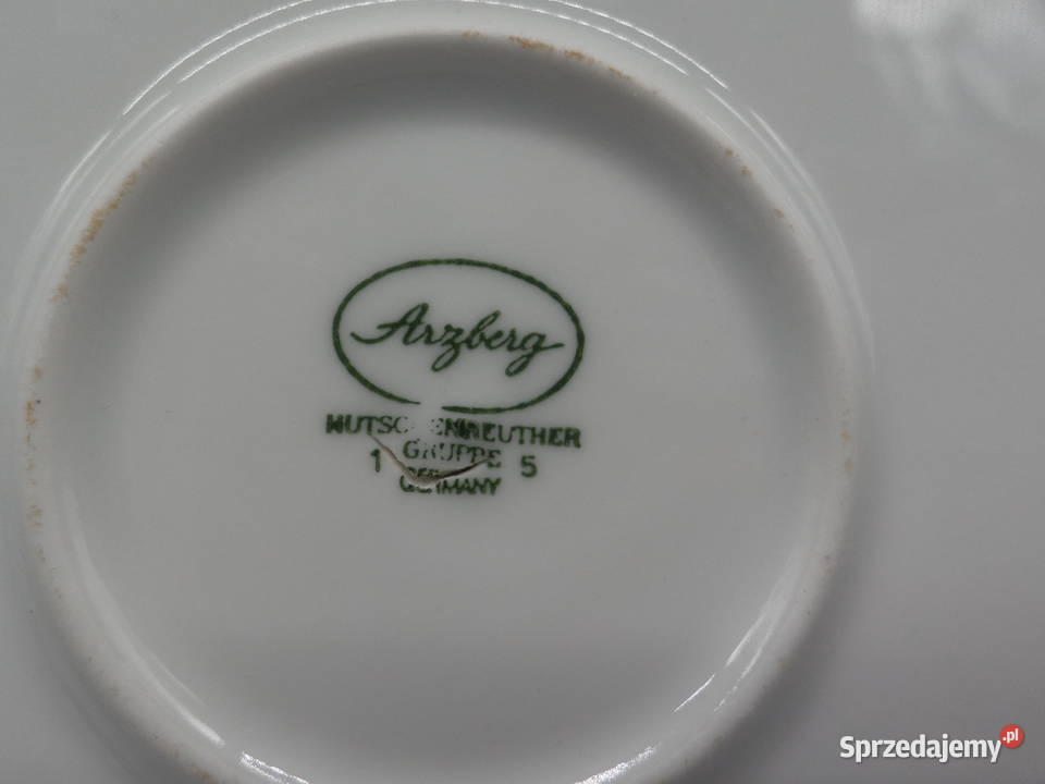 Kolekcjonerski Talerz Porcelanowy ARZBERG Antyki, Sztuka, Kolekcje Raszków
