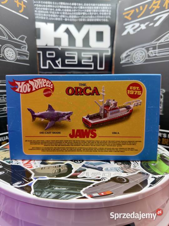 Hot Wheels Jaws Szczęki 50th Anniversary BOX K2 Wrocław