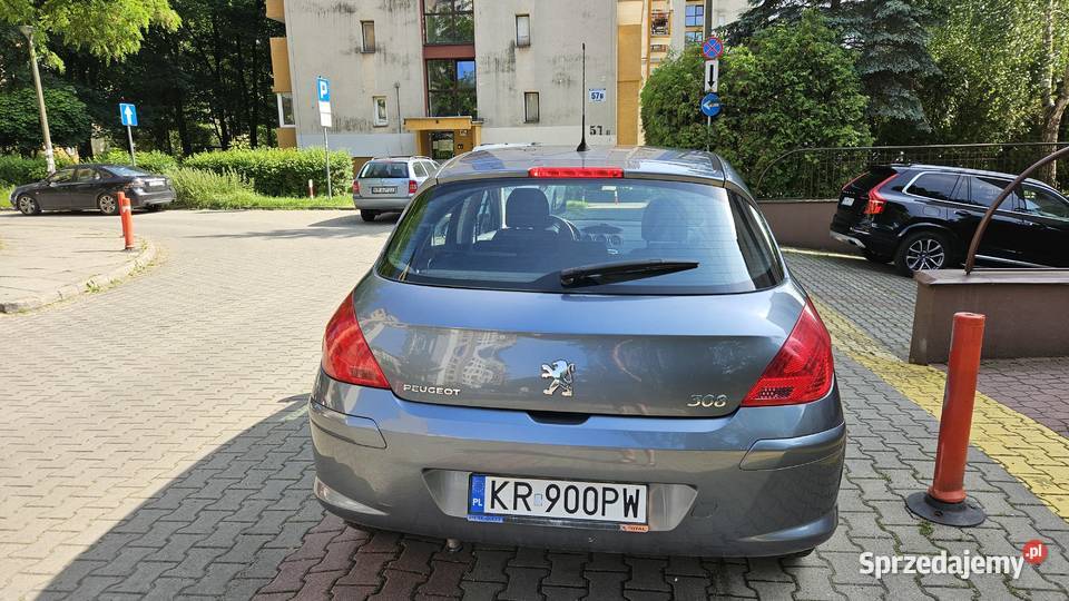 Peugeot 308 samochód z niskim przebiegiem Kraków