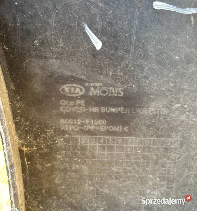 SPOILER ZDERZAKA TYŁ SPORTAGE IV LIFT 86612F1500 osobowe Międzychód