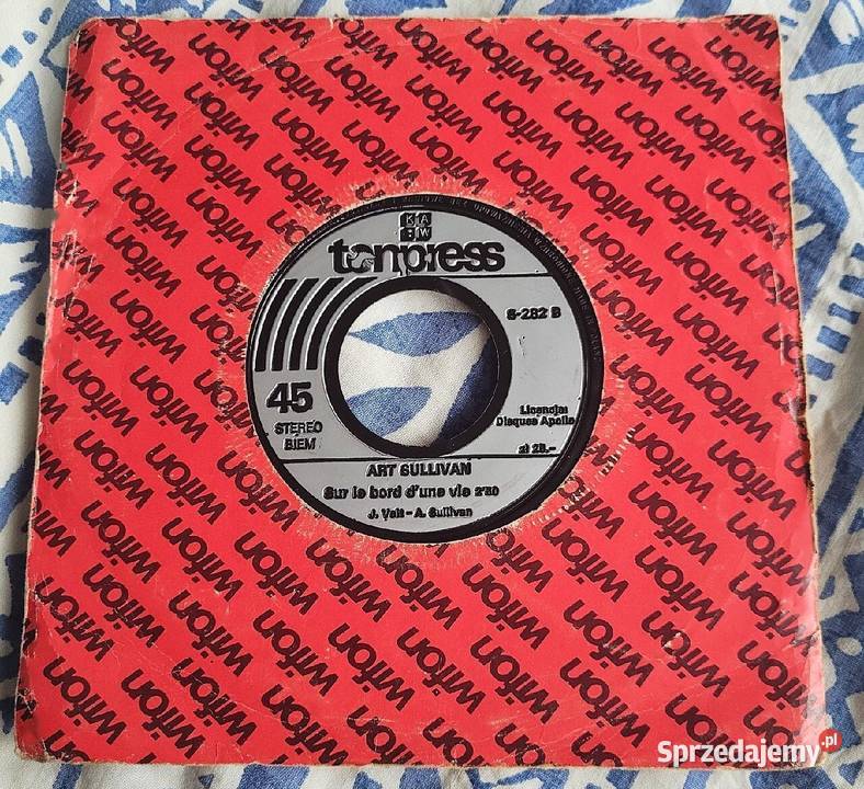Art Sullivan płyta singlowa w stanie kujawsko-pomorskie