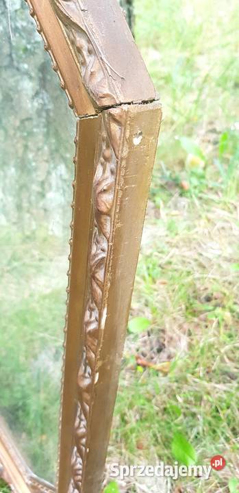 Duża stara rama ze szkłem Ruda Śląska