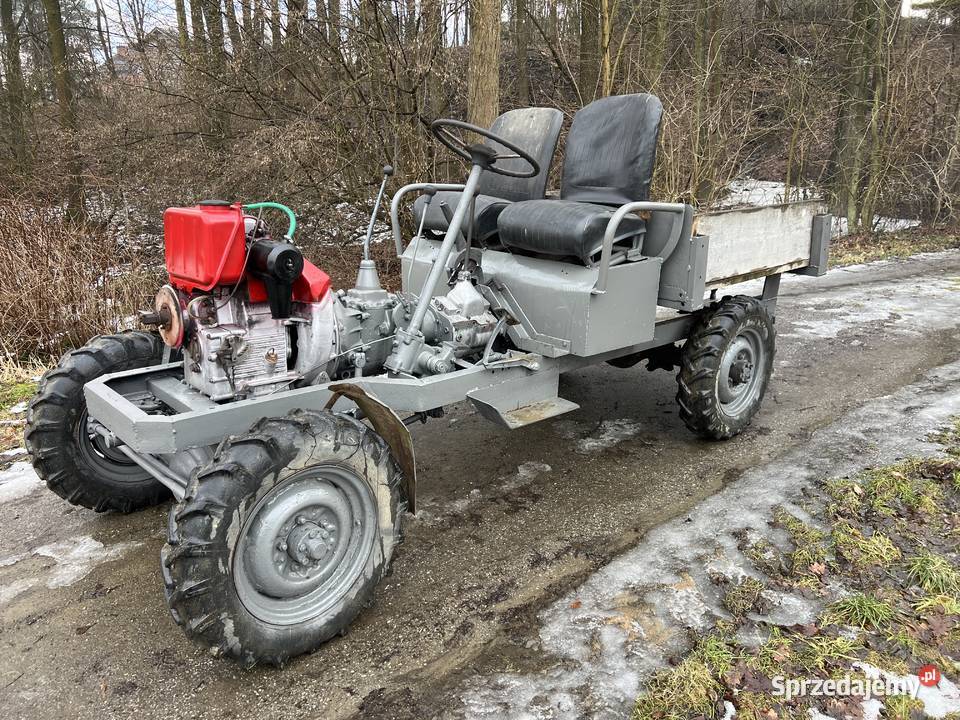 Traktor sam 4x4 Andoria s10 ciągnik z paką
