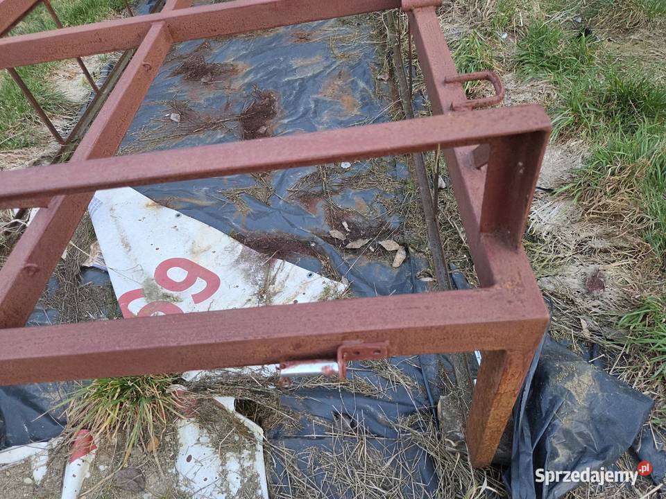 Nowa rama przyczepki jednoosiowej Zaborowice